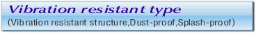 Vibration resistant type