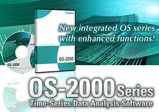 Time-Series Data Analysis Software OS-2000 Series