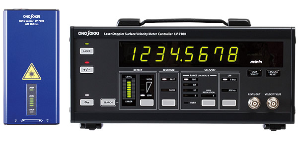LV-7000シリーズ　レーザー面内速度計