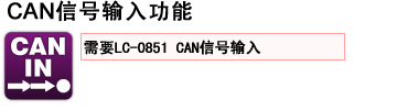CAN IN CAN输入機能