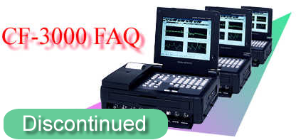CF-3000 series FAQ (Discontinued)