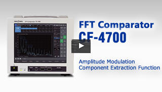 CF-4700 FFT Comparator Product movie