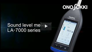 High performance Sound Level Meter LA-7000series product video