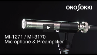 MI1271/3170 1/2-inch Microphone/ Preamplifier