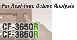 CF-3650R & CF-3850R Realtime-Octave