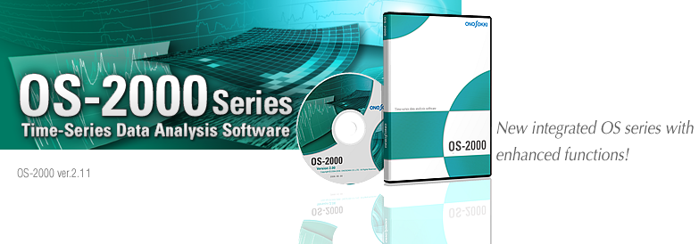 OS-2000 series Time-series data analysis software