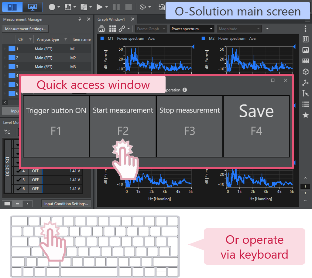 Change analysis conditions and analysis interval