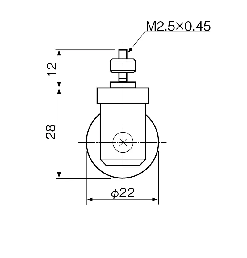 Illustration (AA-828 Measurement tip)