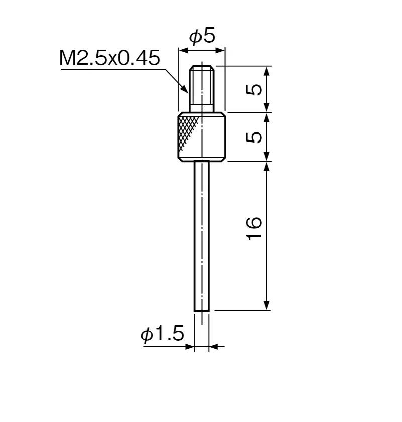 Illustration (AA-921 Measurement tip)