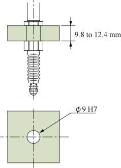 Illustration (Mounting Method for GS-7710N/7210LN)