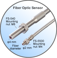 FS-5500/FS-540 opt fiber sensor