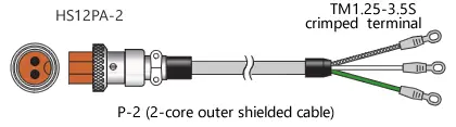 Illustration(MX-500 series signal cable)