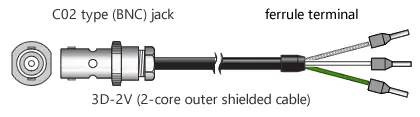 Illustration(MX-603 signal cable)