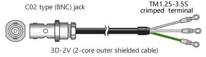 Illustration(MX-603 Signal cable)