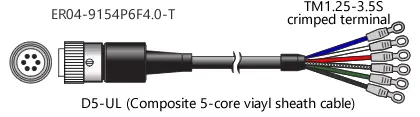 Illustration(MX-700 series sugnal cable)