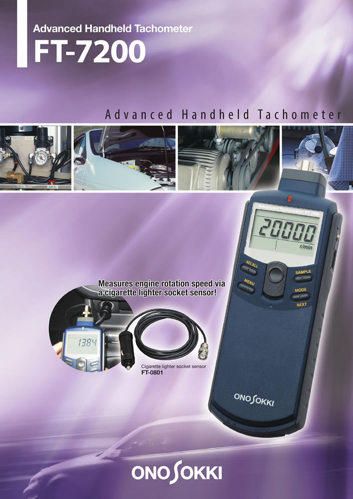 Advanced 
                        Handheld Tachometer 
                        FT-7200