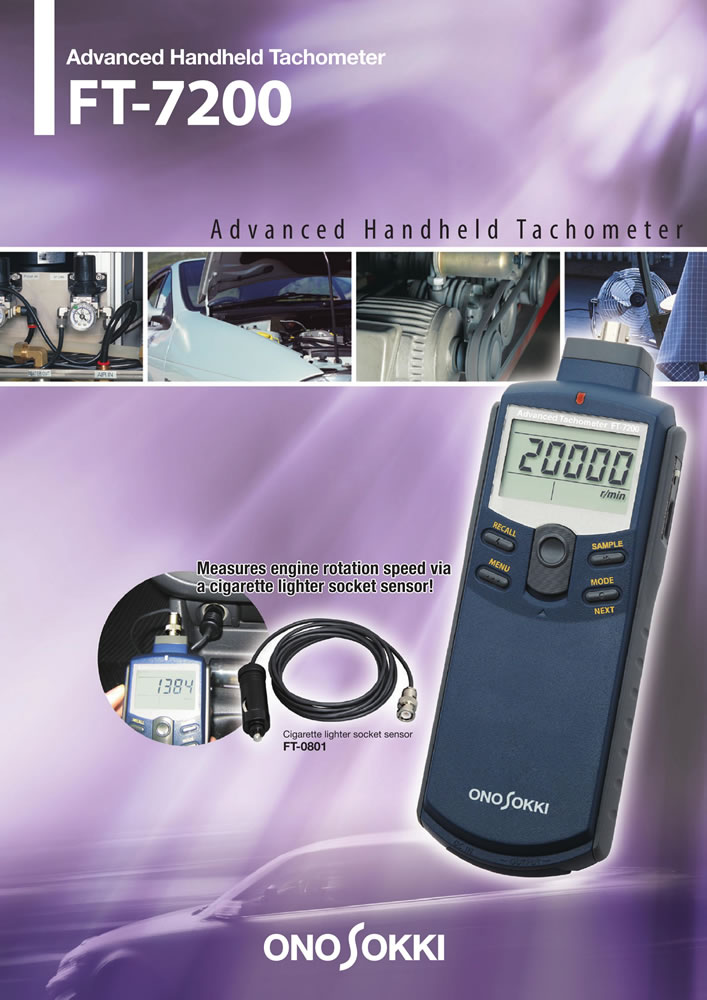 Advanced 
                        Handheld Tachometer 
                        FT-7200