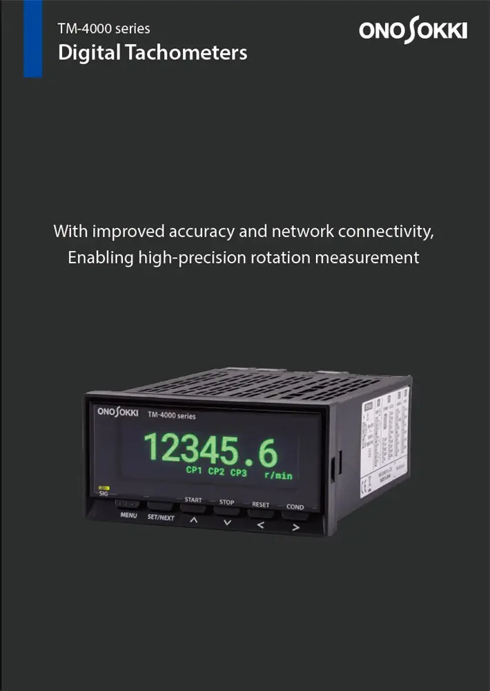 TM-4000 series Digital Tachometer