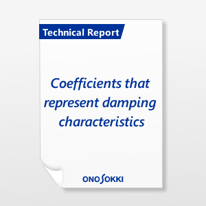 Coefficients that represent damping characteristics