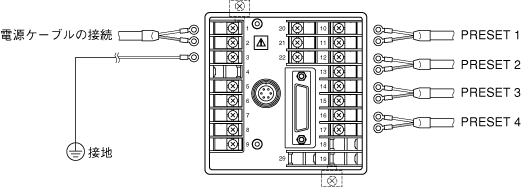 電源ｹｰﾌﾞﾙの接続.bmp (99068 バイト)