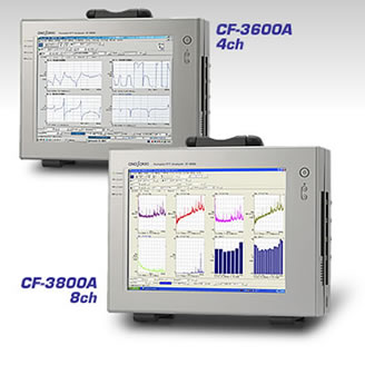 小野測器 - ポータブルFFTアナライザ CF-3600A