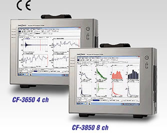 小野測器 - ポータブルFFTアナライザ CF-3650/3850 （販売終了）