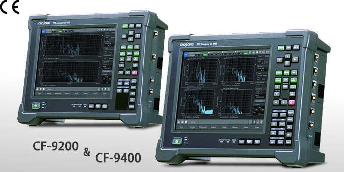 便携式2通道/4通道 FFT分析仪 CF-9200/9400
