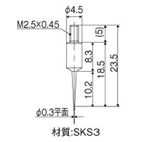 AA-0320 材質：SKS3