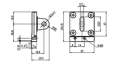 Illustration (AA-3300 Mounting fixture)