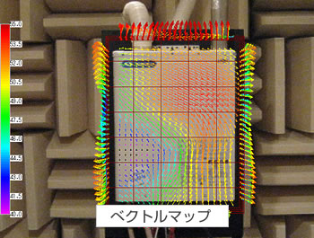 データ画面（３次元メッシュマップ表示）