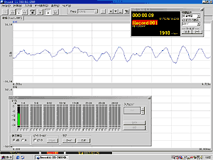 Screen on performing throughput disk function