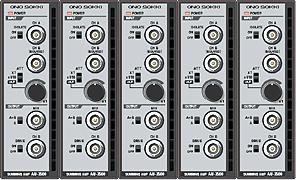 イラスト（AU-3500の5台連結）