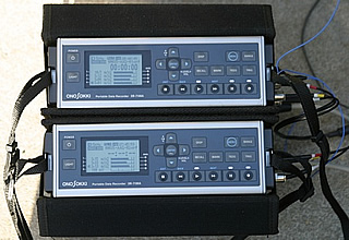 DR-7100 2台連結