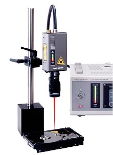 Photo (Example of Hard Disc unit vibration measurement)