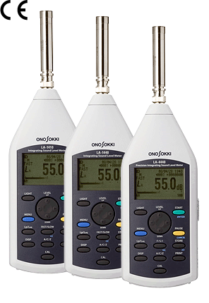小野測器 - 積分平均 騒音計（サウンドレベルメータ） LA-1410、LA