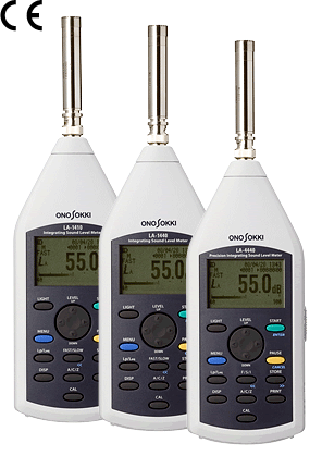 Photo (Integrating sound level meter LA-4440 & LA-1410/1440)