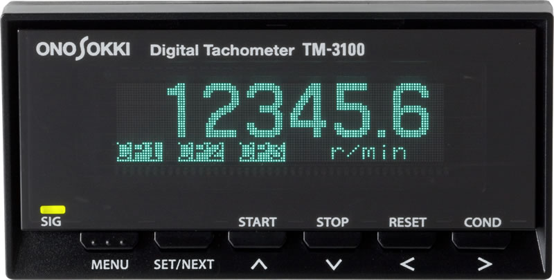 小野測器 ディジタル回転計 TM-3140 (コンパレータ出力付)