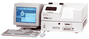 製品写真（LM-3300 光ディスク機械特性測定装置）