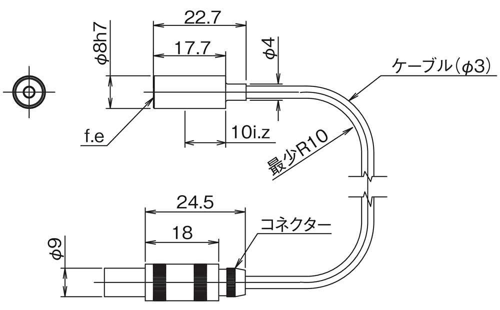 VE-1020 外形寸法図