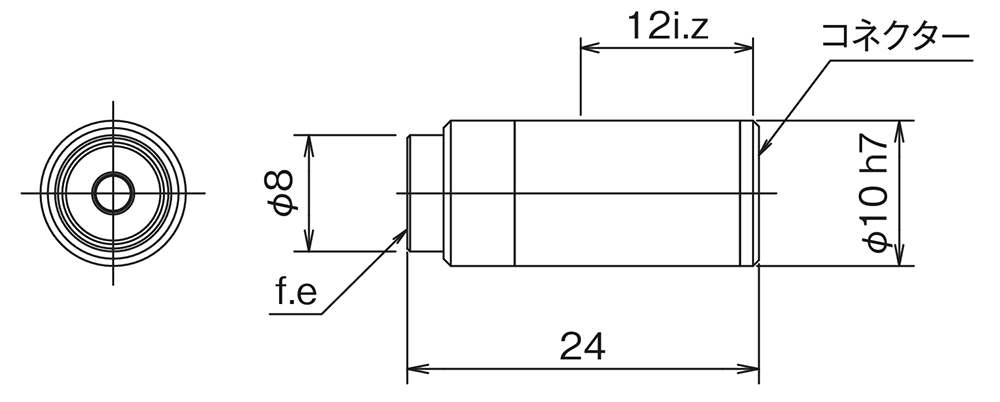 VE-1021 外形寸法図