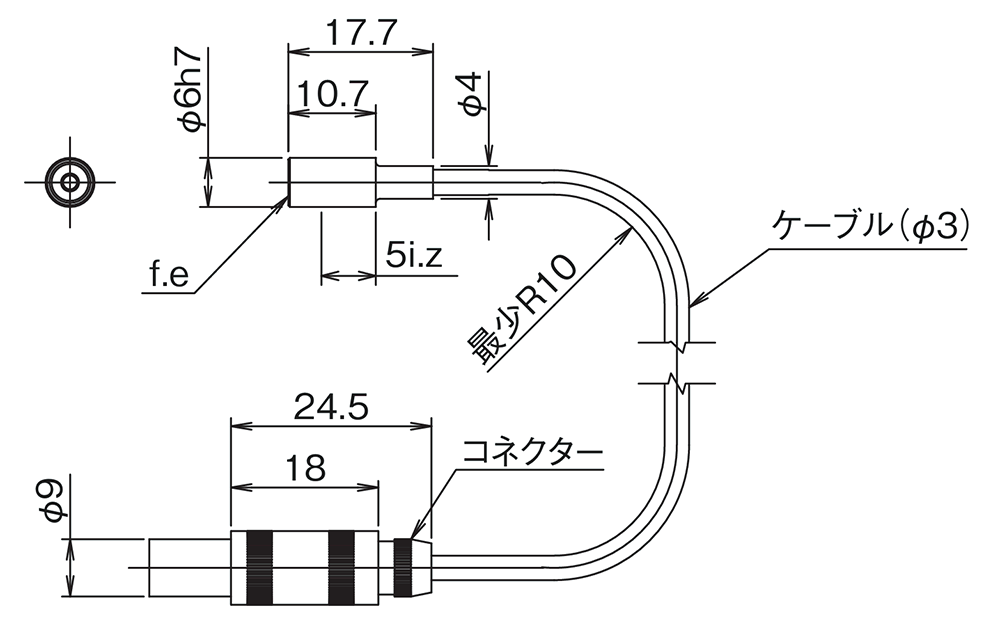 VE-5010 外形寸法図