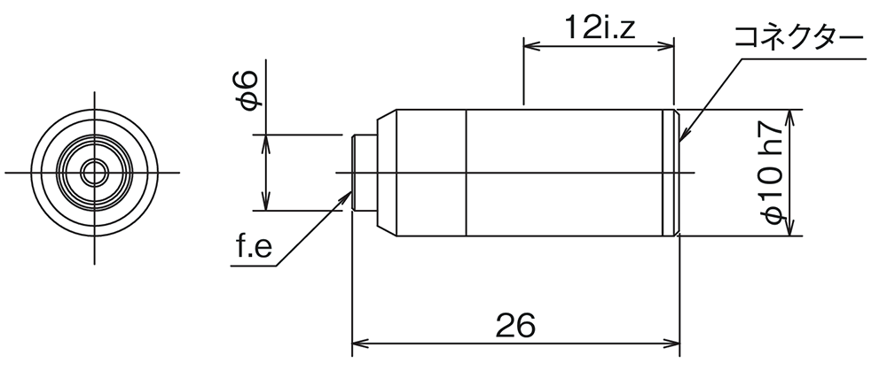 VE-5011 外形寸法図