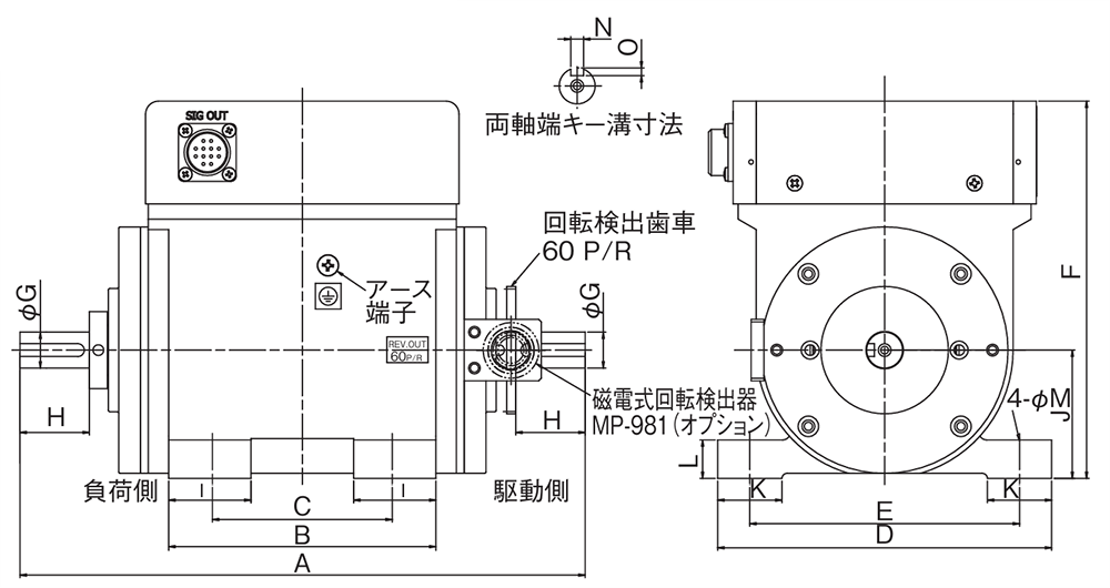 TH-1000 / TH-2000 外形寸法図