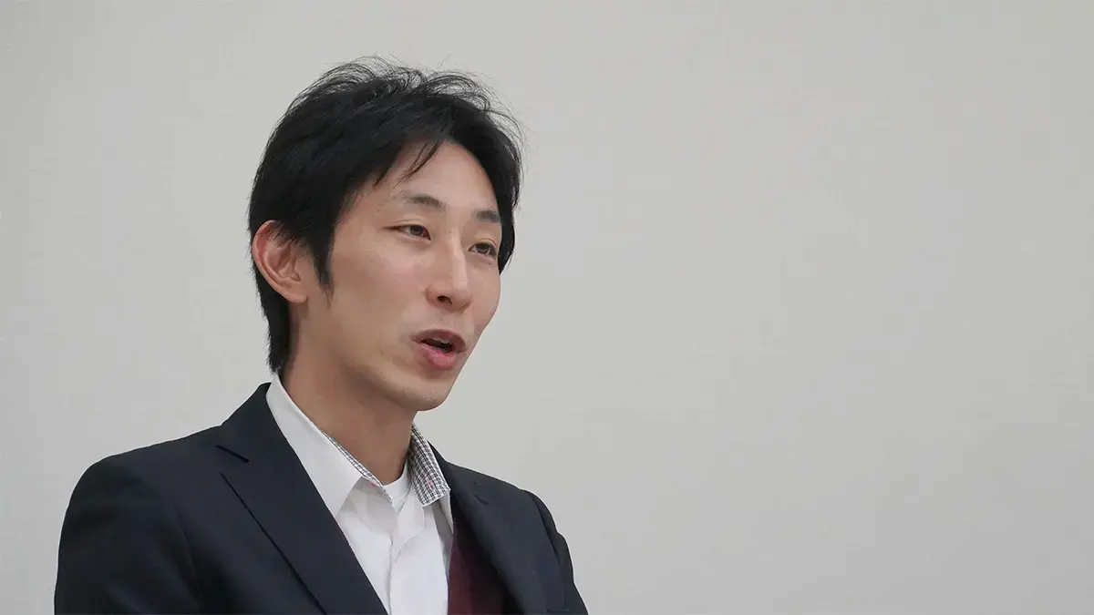 先端エネルギー工学専攻 藤田稔之特任講師の写真