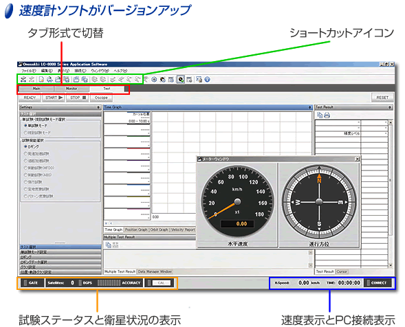 速度計ソフトがバージョンアップ