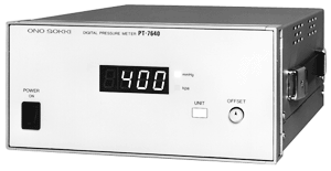 製品写真（PT-7640ディジタル吸入圧力計）