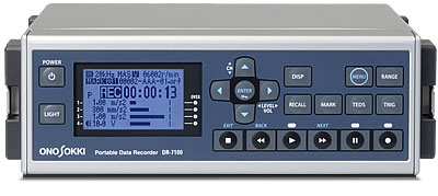 小野測器-DR-7100 音響振動ポータブルデータレコーダ