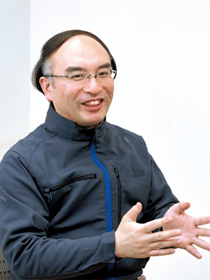 営業本部 マーケティングブロック 計測商品グループ 係長 上原 光裕