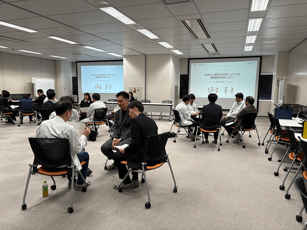 価値観ワークショップの様子