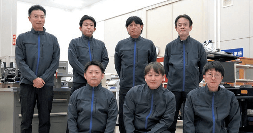 JCSS校正に対応した品質管理グループのメンバー集合写真